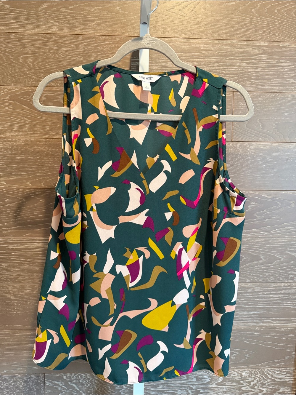 Abstract Fall Print Camisole